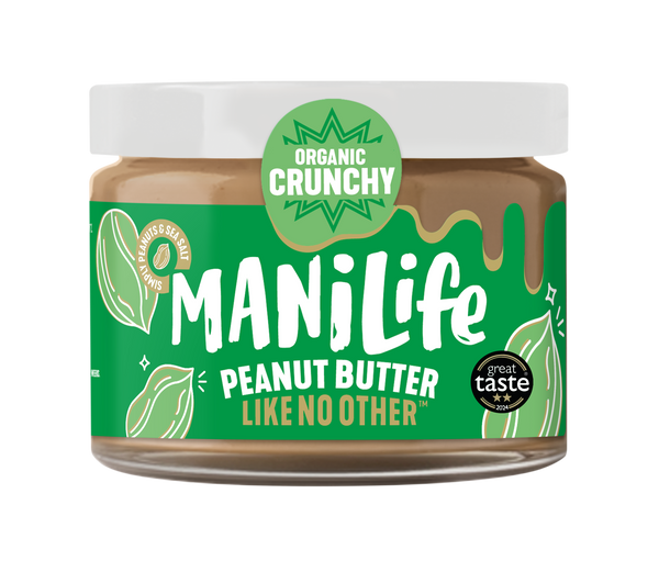 Organic Crunchy Peanut Butter - 275g (Pack of 3)