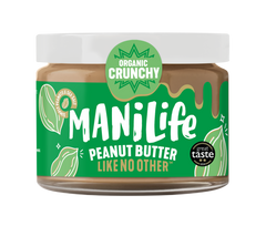 Organic Crunchy Peanut Butter - 275g (Pack of 3)