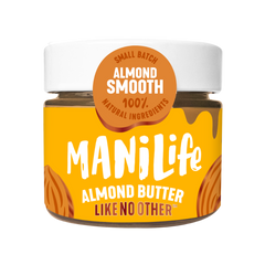 Smooth Almond Butter - 160g (Pack of 3)