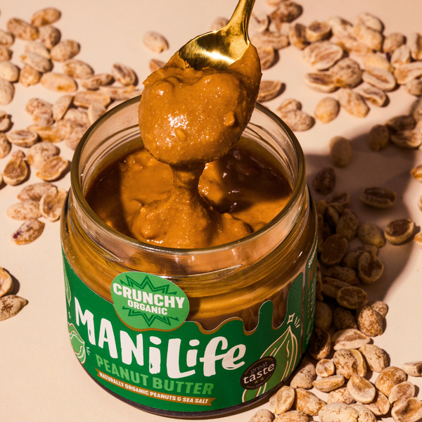 Organic Crunchy Peanut Butter - 275g (Pack of 3)