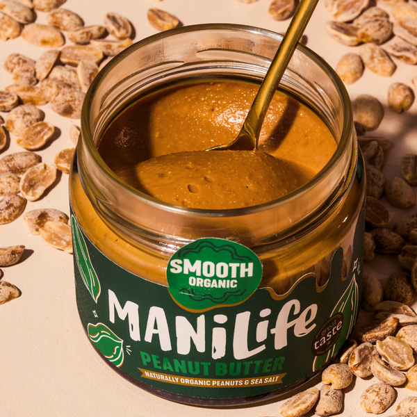 Organic Smooth Peanut Butter - 275g (Pack of 3)