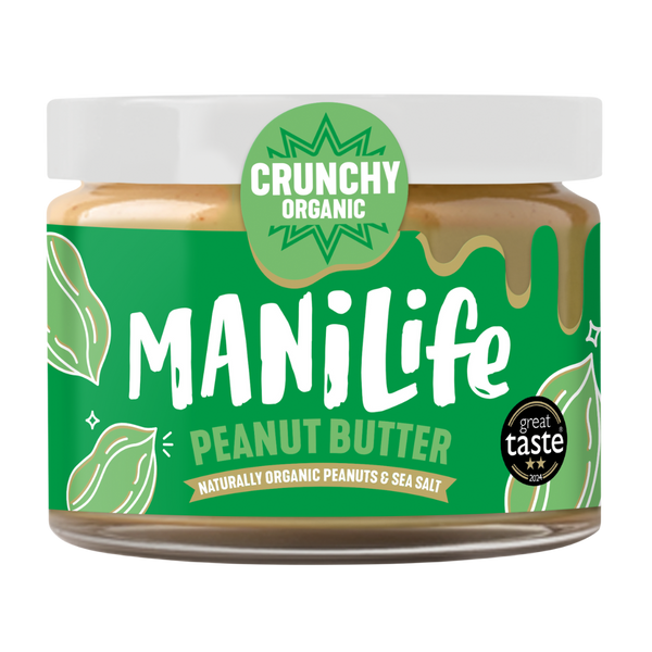 Organic Crunchy Peanut Butter - 275g (Pack of 3)