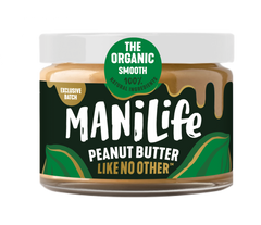 Organic Smooth Peanut Butter - 275g (Pack of 3)
