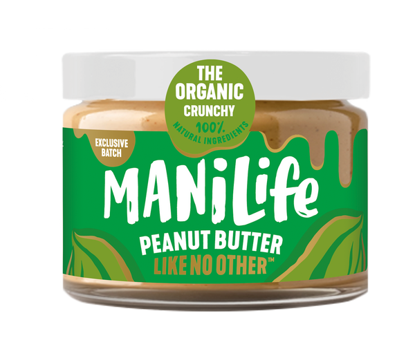 Organic Crunchy Peanut Butter - 275g (Pack of 3)